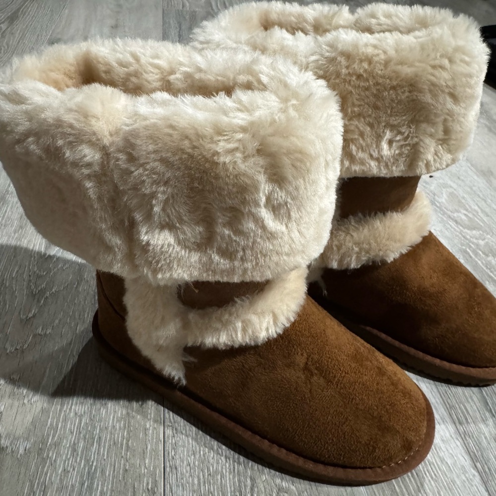 Youth Girls Super Soft Fuzzy Slip On Boots - Macys